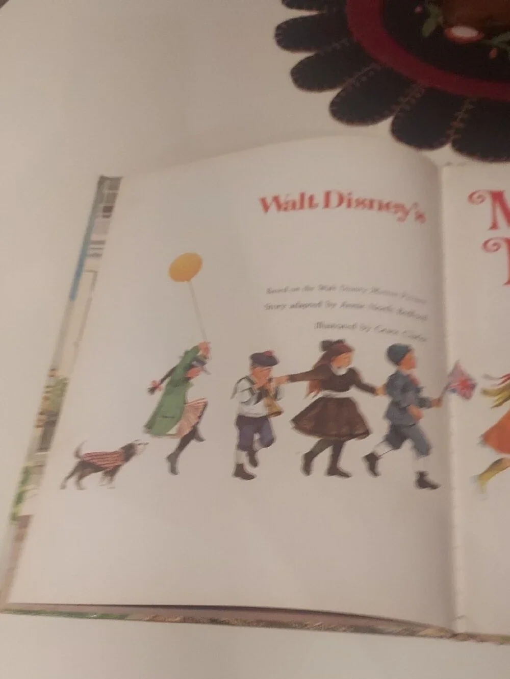 Walt Disney's Mary Poppins - A Big Golden Book - First Edition